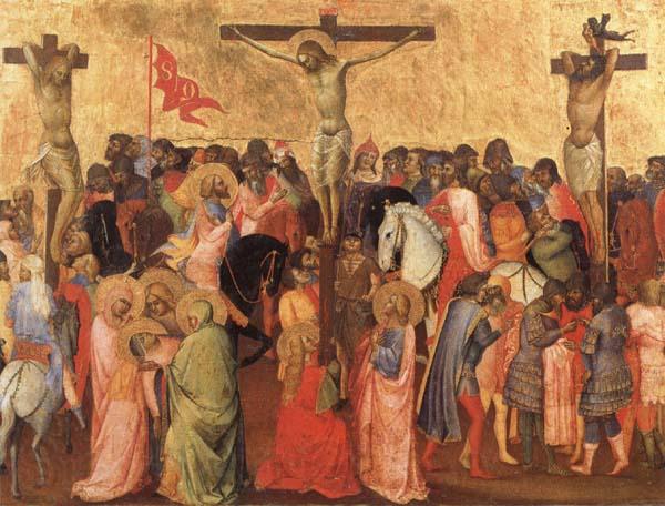 GADDI, Agnolo The Crucifixion Spain oil painting art